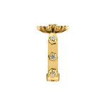 Gucci Jewelry - Flora 18k Yellow Gold Diamond Ring | Manfredi Jewels