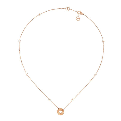 Gucci Jewelry - Icon Heart 18K Rose Gold Necklace | Manfredi Jewels