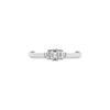 Gucci Jewelry - Link To Love 18K White Gold Baguette Diamond Ring | Manfredi Jewels