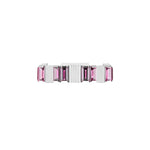 Gucci Jewelry - Link To Love 18K White Gold Rubellite Ring | Manfredi Jewels