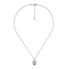 Gucci Jewelry - Lion Head 18K White Gold Pavé Diamond Necklace | Manfredi Jewels