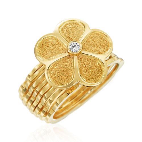 Gumuchian Jewelry - G. BOUTIQUE 18K GOLD YELLOW DIAMOND RINGS | Manfredi Jewels