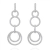 Gumuchian Jewelry - Moon Phase 18K White Gold Diamond Convertible Earrings | Manfredi Jewels