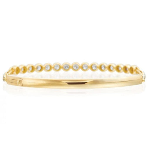Gumuchian Jewelry - Moonlight 18K Yellow Gold Stiletto Diamond Bracelet | Manfredi Jewels