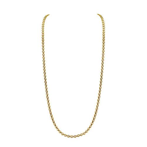 Gumuchian Jewelry - OASIS 18K YELLOW GOLD ILLUSION DIAMOND NECKLACE | Manfredi Jewels