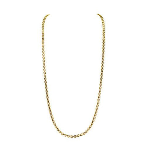 GUMUCHIAN OASIS 18K YELLOW GOLD ILLUSION DIAMOND NECKLACE