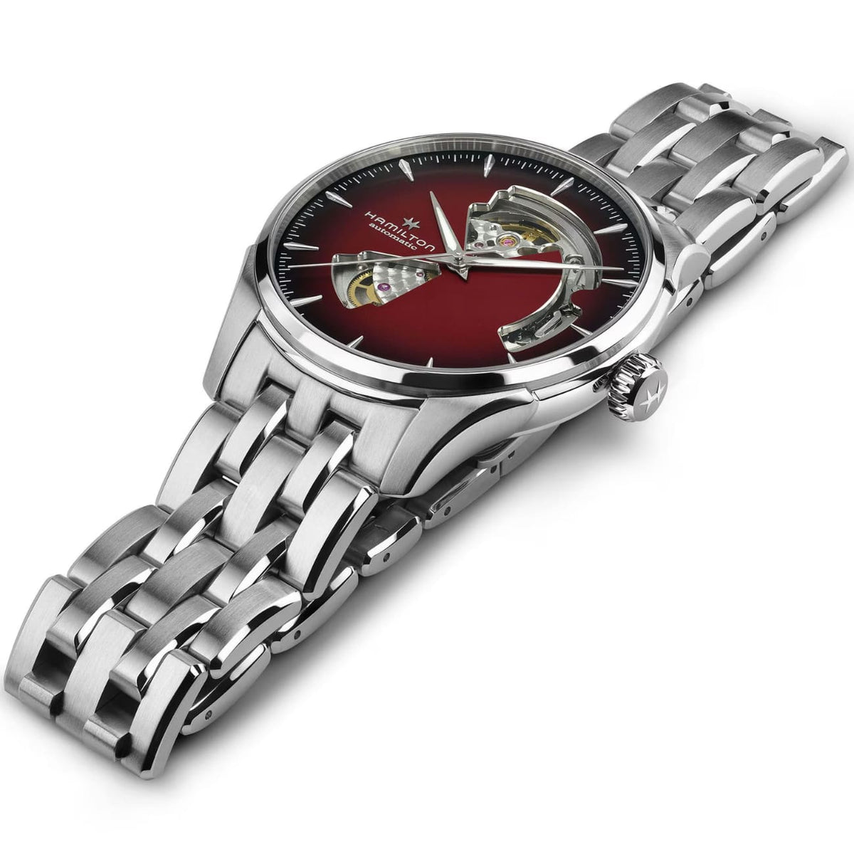 Hamilton Watches - JAZZMASTER OPEN HEART AUTO | Manfredi Jewels