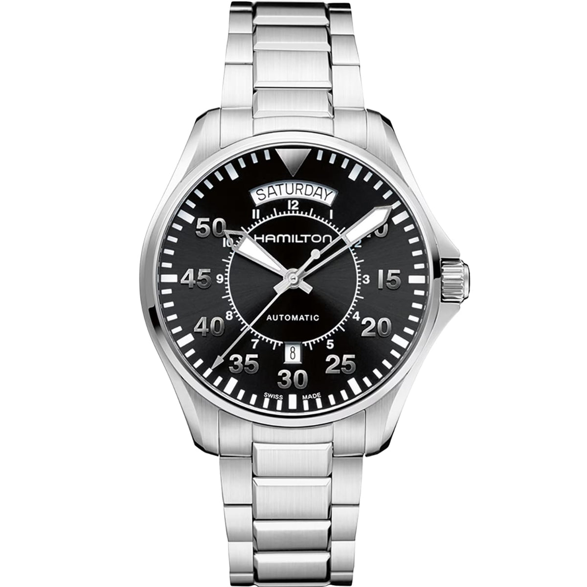 Hamilton Watches - KHAKI AVIATION PILOT DAY DATE AUTO | Manfredi Jewels