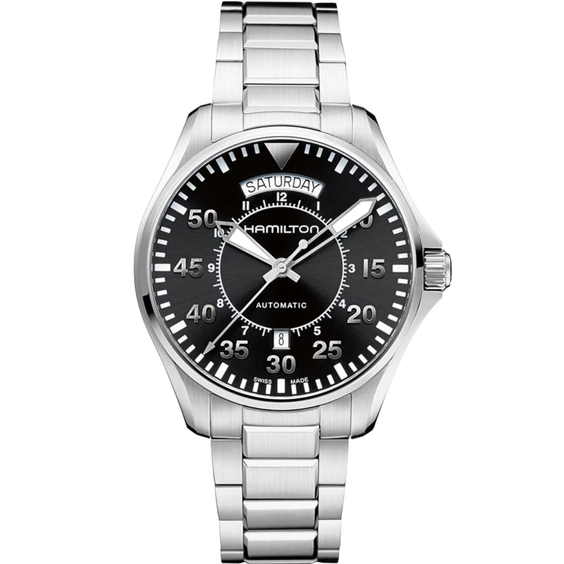 Hamilton Watches - KHAKI AVIATION PILOT DAY DATE AUTO | Manfredi Jewels