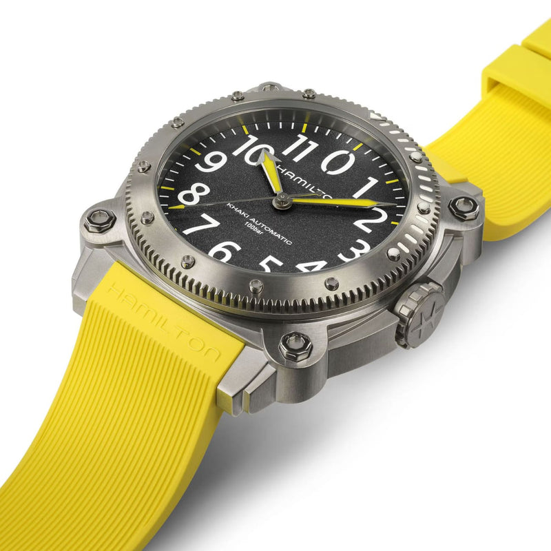 Hamilton Watches - KHAKI NAVY BELOW ZERO AUTO TITANIUM | Manfredi Jewels