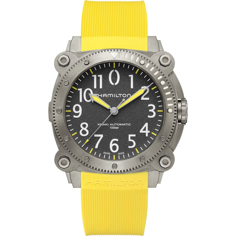 Hamilton Watches - KHAKI NAVY BELOW ZERO AUTO TITANIUM | Manfredi Jewels