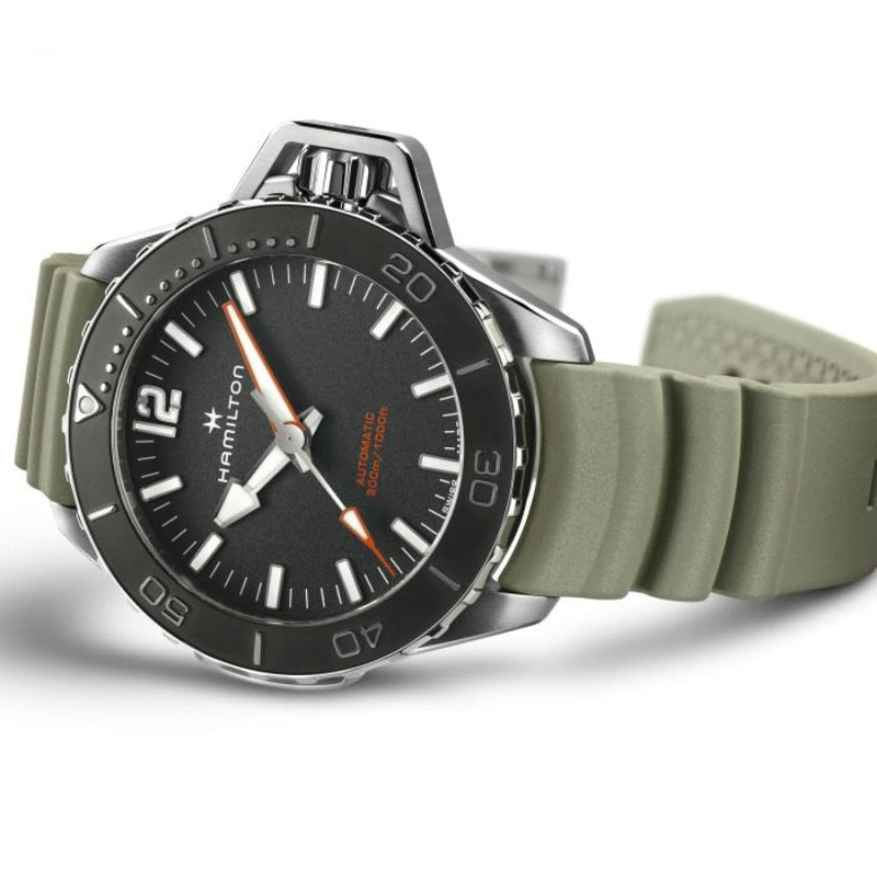 Hamilton New Watches - KHAKI NAVY FROGMAN AUTO | Manfredi Jewels