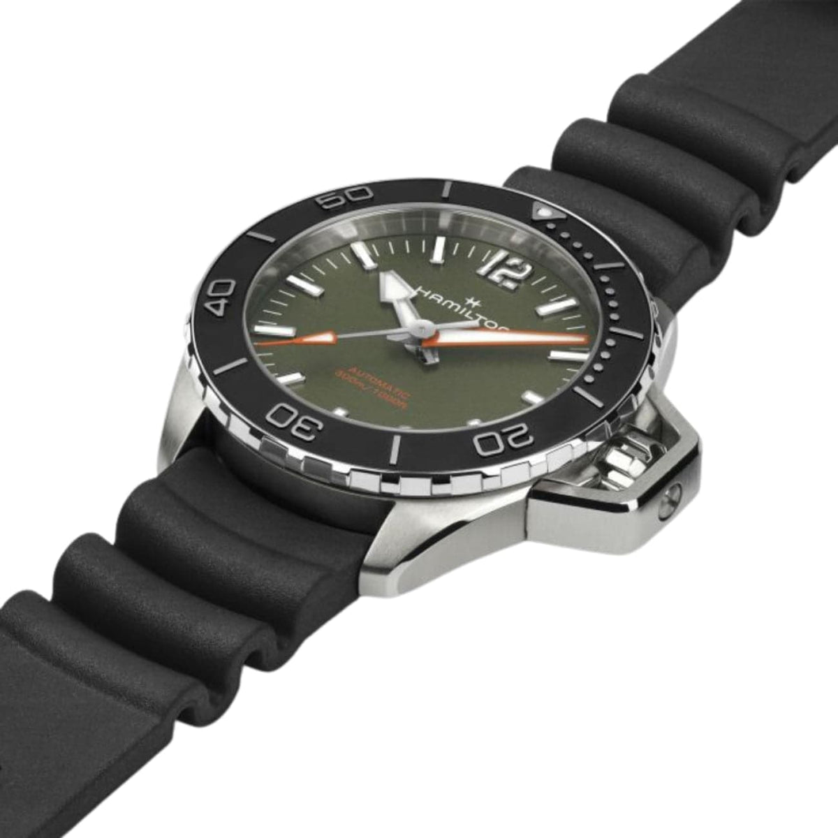 Hamilton New Watches - KHAKI NAVY FROGMAN AUTO | Manfredi Jewels