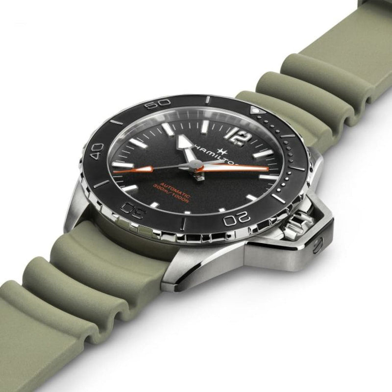 Hamilton New Watches - KHAKI NAVY FROGMAN AUTO | Manfredi Jewels