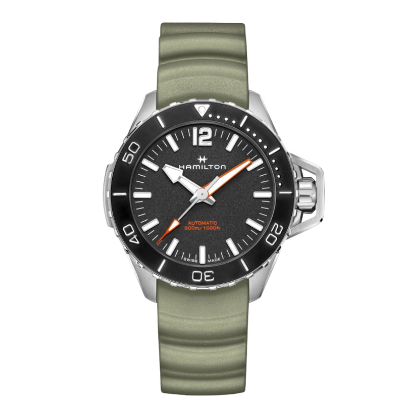 Hamilton New Watches - KHAKI NAVY FROGMAN AUTO | Manfredi Jewels