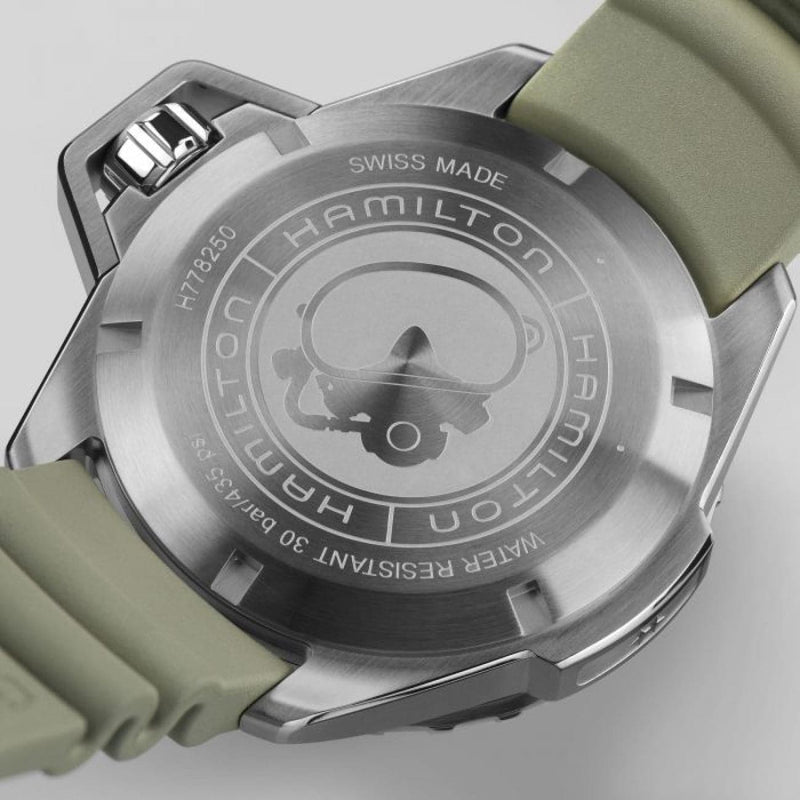 Hamilton New Watches - KHAKI NAVY FROGMAN AUTO | Manfredi Jewels