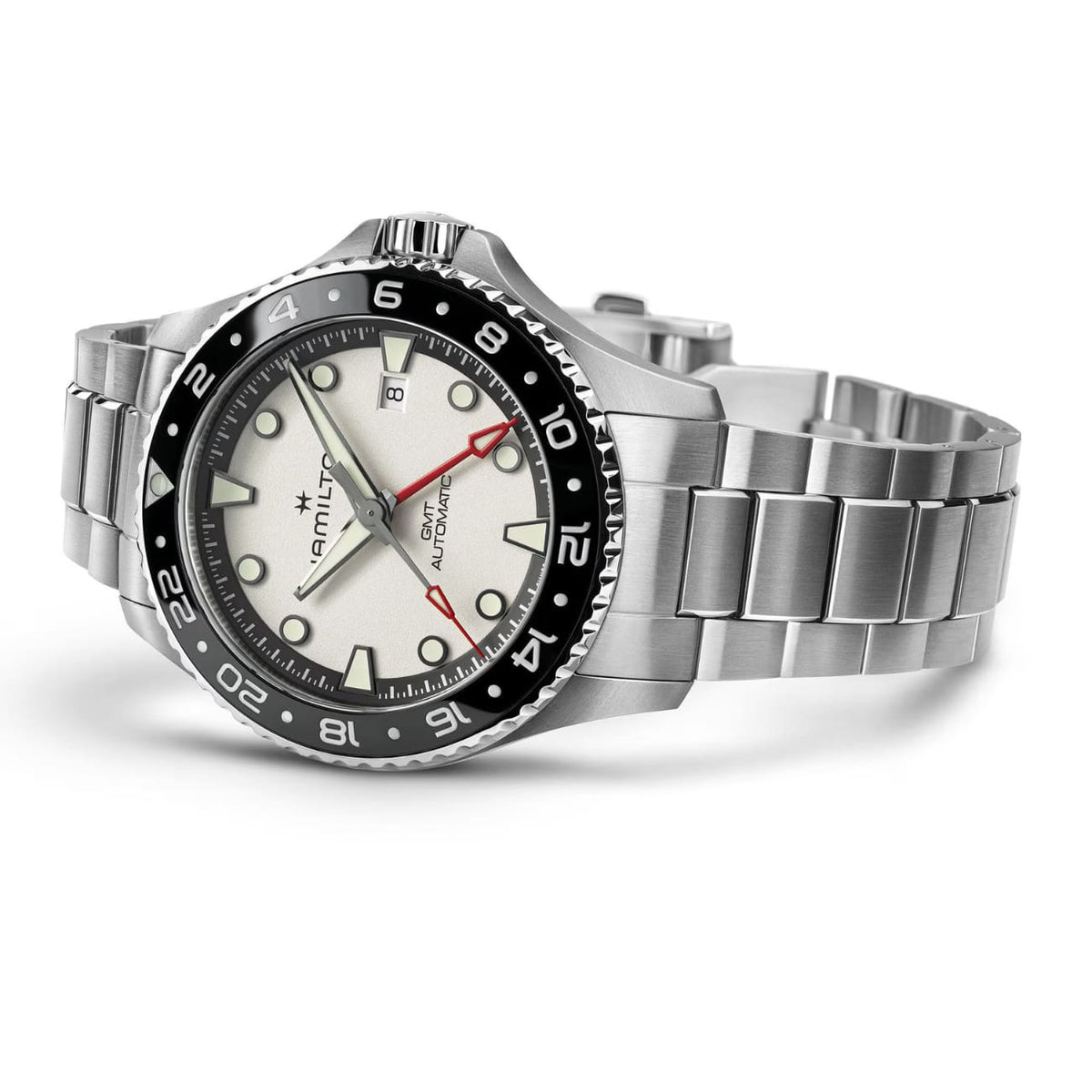 Hamilton New Watches - KHAKI NAVY SCUBA AUTOMATIC GMT 43MM | Manfredi Jewels