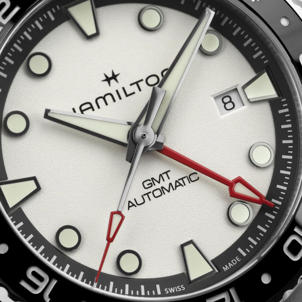 Hamilton New Watches - KHAKI NAVY SCUBA AUTOMATIC GMT 43MM | Manfredi Jewels