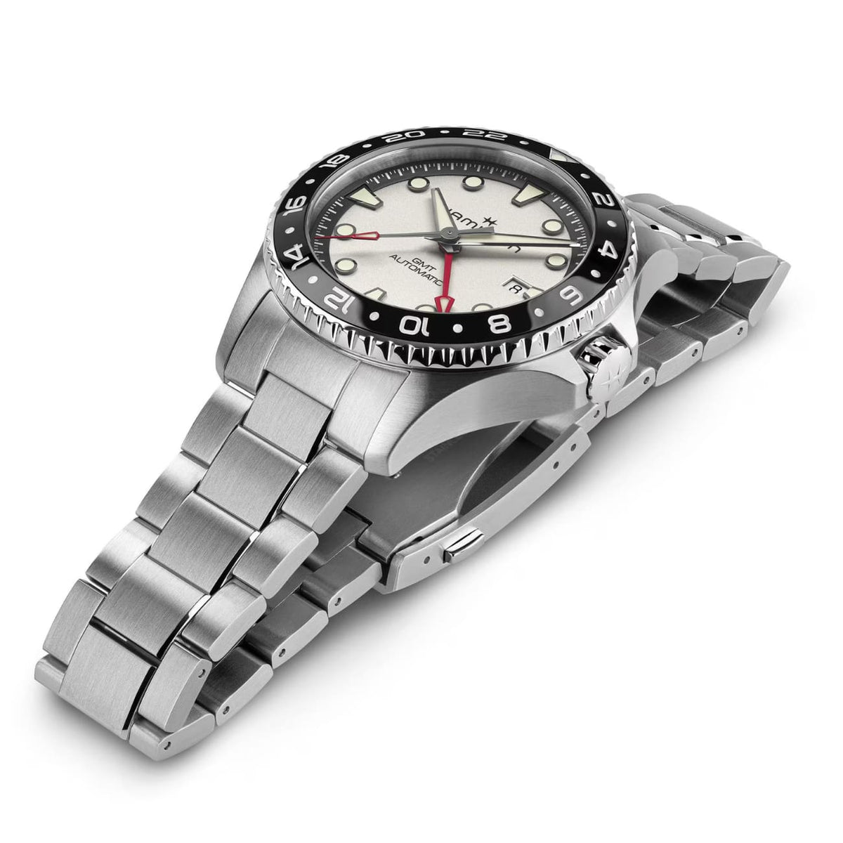 Hamilton New Watches - KHAKI NAVY SCUBA AUTOMATIC GMT 43MM | Manfredi Jewels