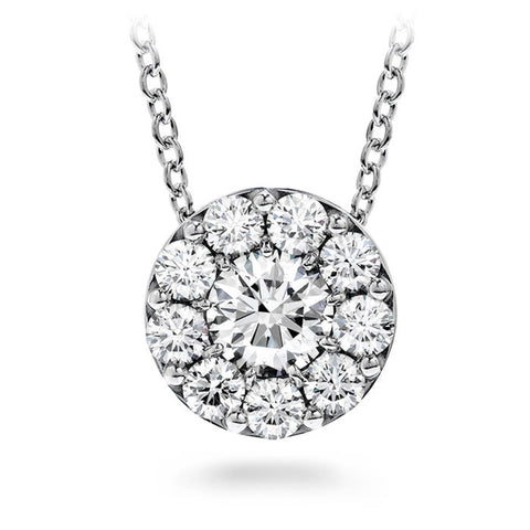 Fulfillment 18K White Gold 0.50 ct Diamond Pendant Necklace