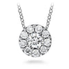 Hearts On Fire Jewelry - Fulfillment 18K White Gold 1.0 ct Diamond Pendant Necklace | Manfredi Jewels