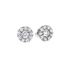 Hearts On Fire Jewelry - Fulfillment 18K White Gold 1.0 ct Diamond Stud Earrings | Manfredi Jewels