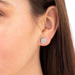 Hearts On Fire Jewelry - Fulfillment 18K White Gold 1.40 ct Diamond Stud Earrings | Manfredi Jewels