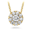 Hearts On Fire Jewelry - Fulfillment 18K Yellow Gold 0.25 ct Diamond Pendant Necklace | Manfredi Jewels