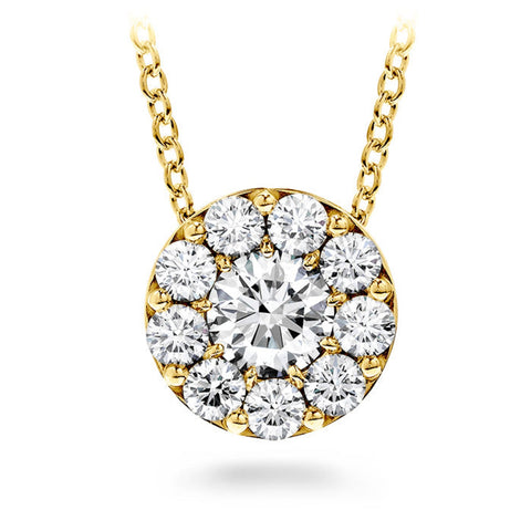 Fulfillment 18K Yellow Gold 0.25 ct Diamond Pendant Necklace