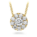 Hearts On Fire Jewelry - Fulfillment 18K Yellow Gold 0.50 ct Diamond Pendant Necklace | Manfredi Jewels