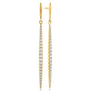 Hearts On Fire Jewelry - Hof 18K Yellow Gold Classic Stiletto Earrings | Manfredi Jewels