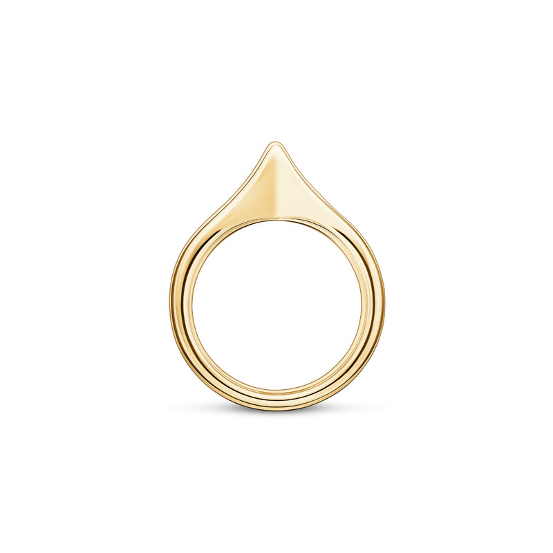 Hearts On Fire Jewelry - LU 18K Yellow Gold Diamond Band Ring | Manfredi Jewels