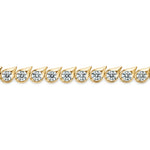 Hearts On Fire Jewelry - LU Droplet 18K Yellow Gold Diamond Bracelet | Manfredi Jewels
