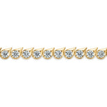 Hearts On Fire Jewelry - LU Droplet 18K Yellow Gold Diamond Bracelet | Manfredi Jewels