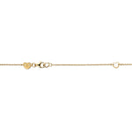 Hearts On Fire Jewelry - LU Droplet 18K Yellow Gold Diamond Pendant Necklace | Manfredi Jewels