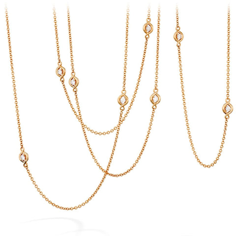 Optima Station 18K Yellow Gold Necklace