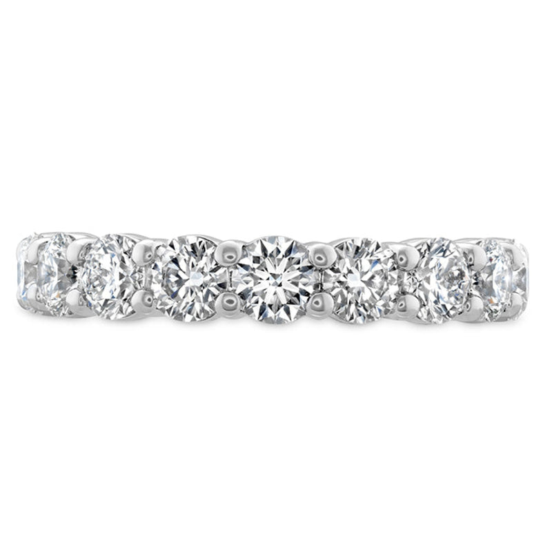 Hearts On Fire Eternity Bands - Signature 18K White Gold Eternity Band Ring | Manfredi Jewels