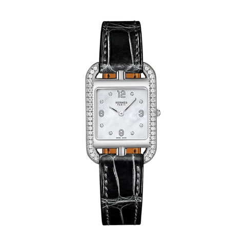 CAPE COD - MOTHER OF PEARL DIAMOND SET MEDIUM WATCH