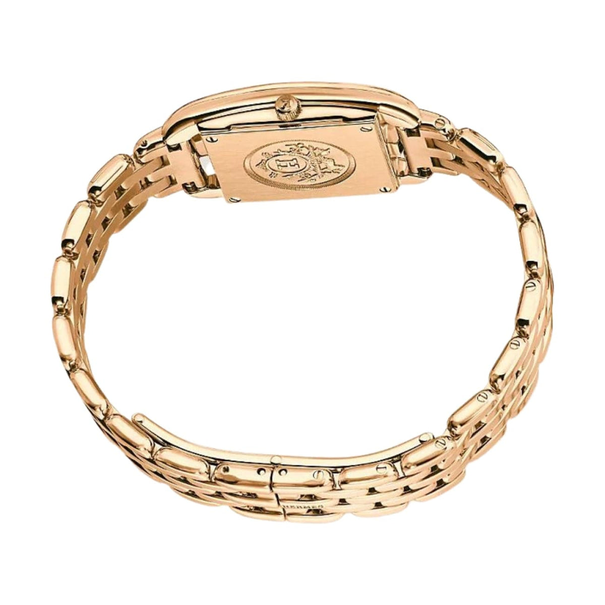 Hermès New Watches - CAPE COD - MOTHER OF PEARL DIAMOND SET SMALL MODEL | Manfredi Jewels