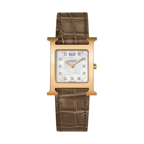 Hermès New Watches - HEURE H - MEDIUM WATCH | Manfredi Jewels