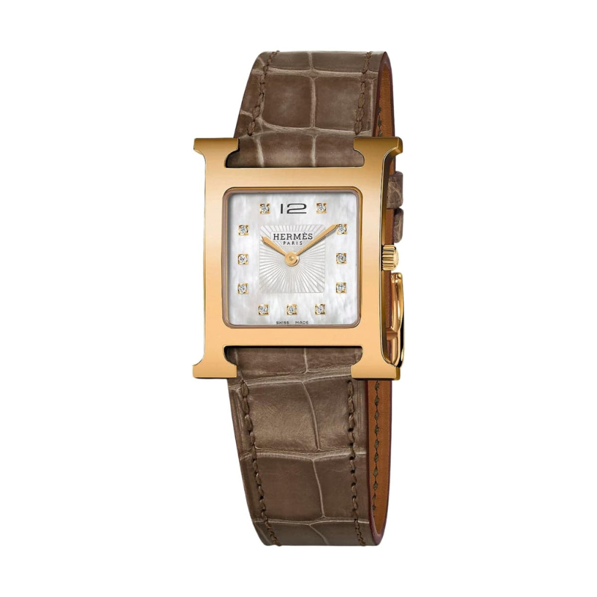 Hermès New Watches - HEURE H - MEDIUM WATCH | Manfredi Jewels