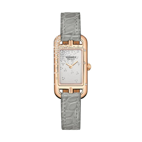 NANTUCKET - SAND DIAMOND SET SMALL WATCH