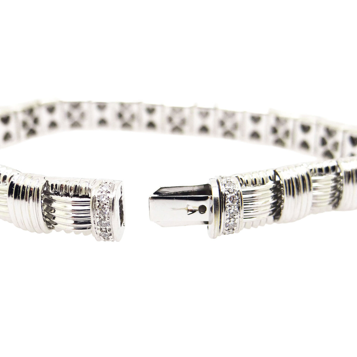 Roberto Coin Appassionata Bracelet in 18K White Gold