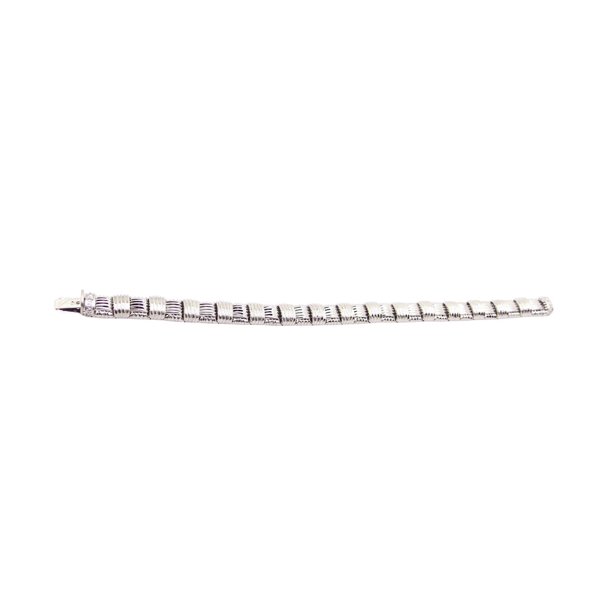 Roberto Coin Appassionata Bracelet in 18K White Gold