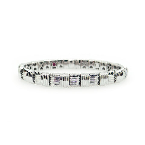Roberto Coin Appassionata Bracelet in 18K White Gold