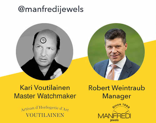 Instagram Live with master watchmaker Kari Voutilainen