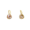 Lauren K Jewelry - Natural Raw Diamonds 18K Yellow Gold Earrings | Manfredi Jewels