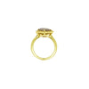Lauren K Jewelry - Natural Silver Diamond 18K Yellow Gold Ring | Manfredi Jewels