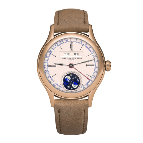 Laurent Ferrier New Watches - CLASSIC MOON SILVER | Manfredi Jewels