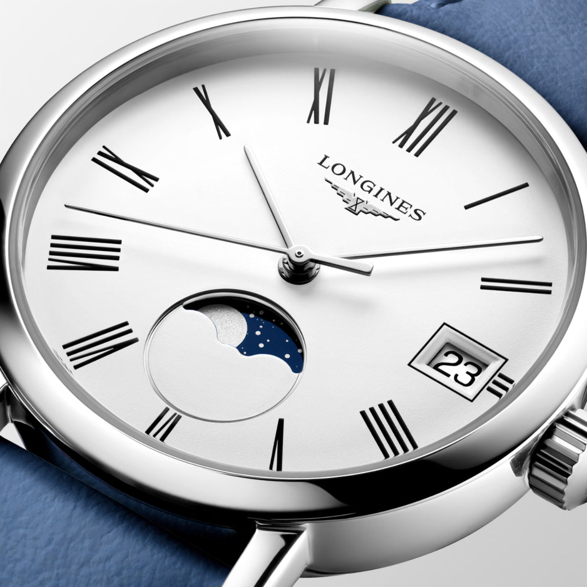 Longines Watches - ELEGANT COLLECTION MOONPHASE | Manfredi Jewels